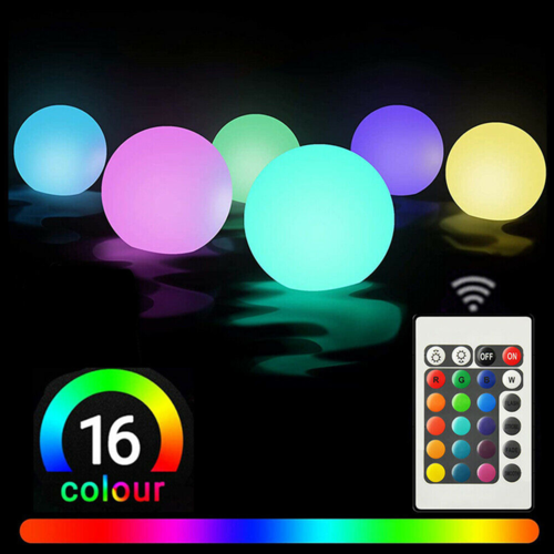 Floating Pool RGB Color Changing LED Ball Lights