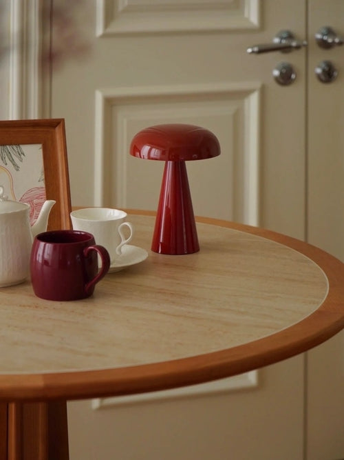 Modern Mushroom Dimmable Portable Led Table Lamp