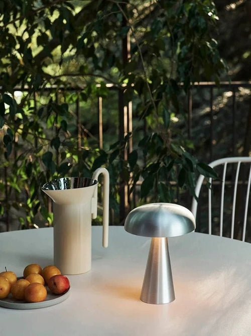 Modern Mushroom Dimmable Portable Led Table Lamp