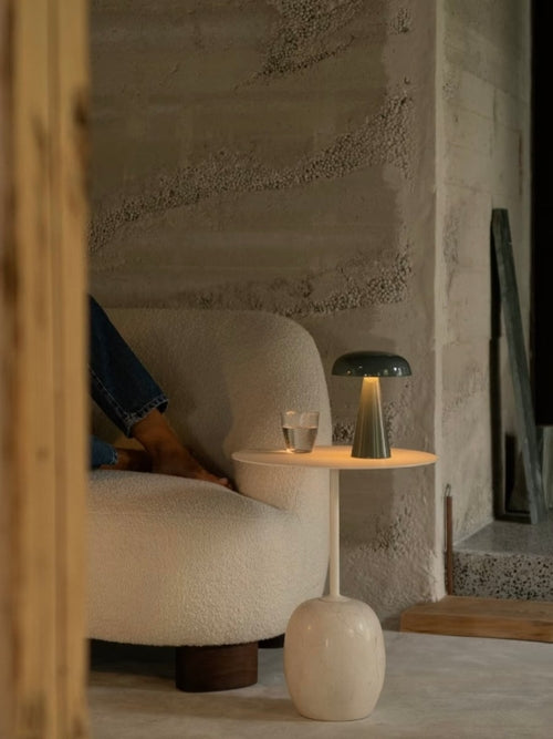 Modern Mushroom Dimmable Portable Led Table Lamp