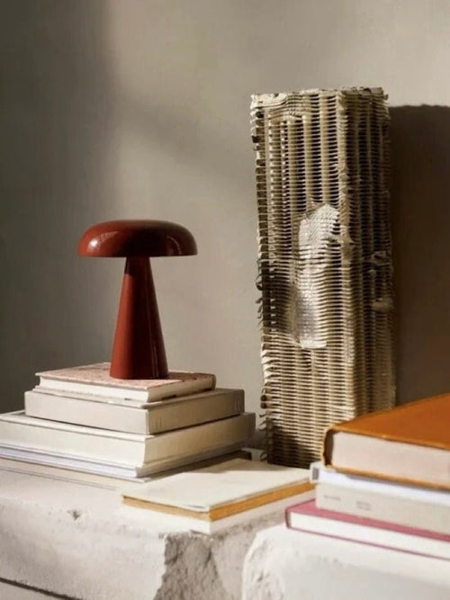 Modern Mushroom Dimmable Portable Led Table Lamp
