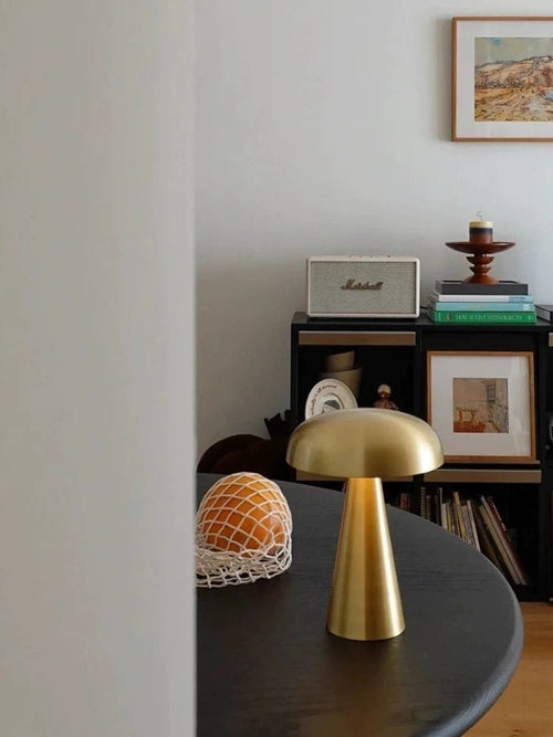 Modern Mushroom Dimmable Portable Led Table Lamp