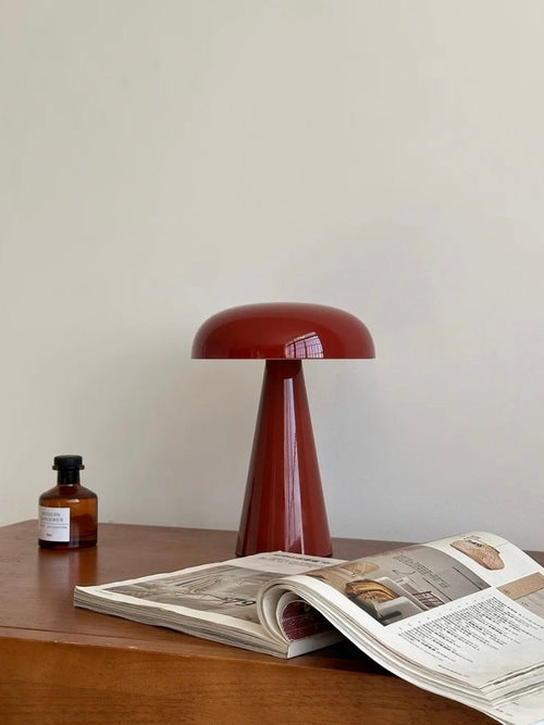 Modern Mushroom Dimmable Portable Led Table Lamp